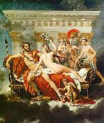 Jacques-Louis David Mars Disarmed by Venus and the Three Graces Sweden oil painting reproduction